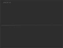 Tablet Screenshot of meral.cz